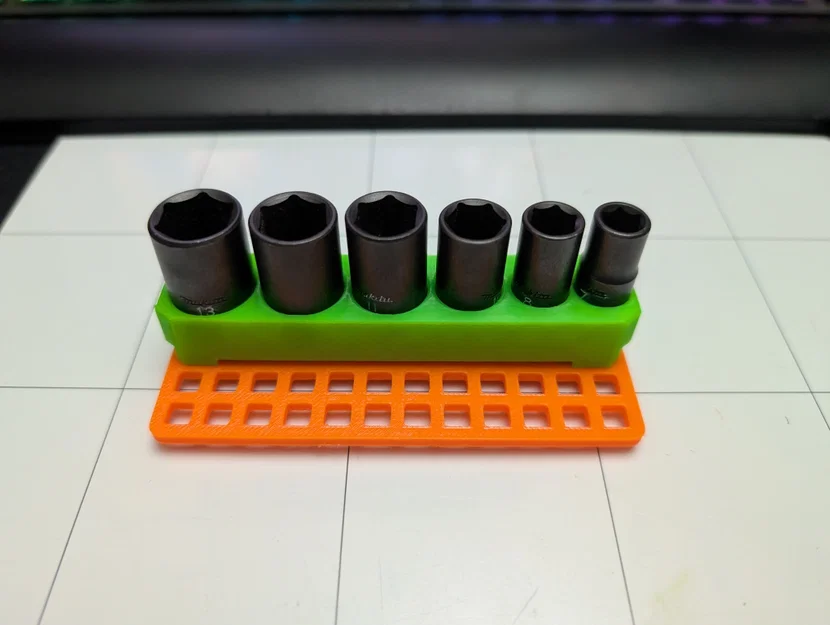Thanh gắn đầu tuýp (Socket rail) cho hệ thống Mod-Grid - Image 1