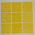 Khuôn thêu Sashiko - Các mẫu hình hoa - Thumbnail 2