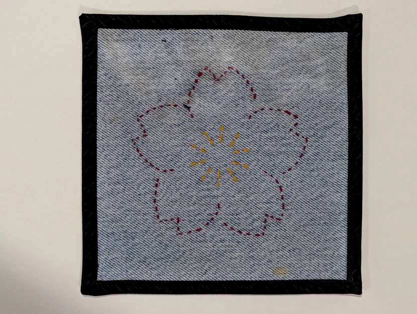 Khuôn thêu Sashiko - Các mẫu hình hoa - Image 4