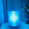 Ripple Lamp: Đèn ngủ 3D in 3D với thiết kế gợn sóng hiện đại - Thumbnail 1