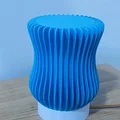 Ripple Lamp: Đèn ngủ 3D in 3D với thiết kế gợn sóng hiện đại - Thumbnail 3