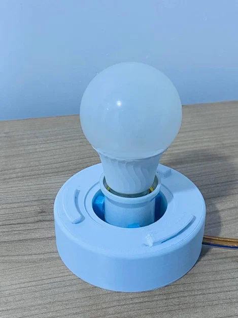Ripple Lamp: Đèn ngủ 3D in 3D với thiết kế gợn sóng hiện đại - Image 5