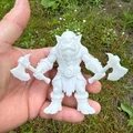 Mô hình Orc, Troll cầm hai rìu - Thumbnail 3