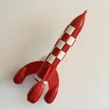Giá treo tường 3D cho mô hình tên lửa Tintin Lego 213367 - Thumbnail 1