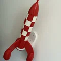 Giá treo tường 3D cho mô hình tên lửa Tintin Lego 213367 - Thumbnail 4