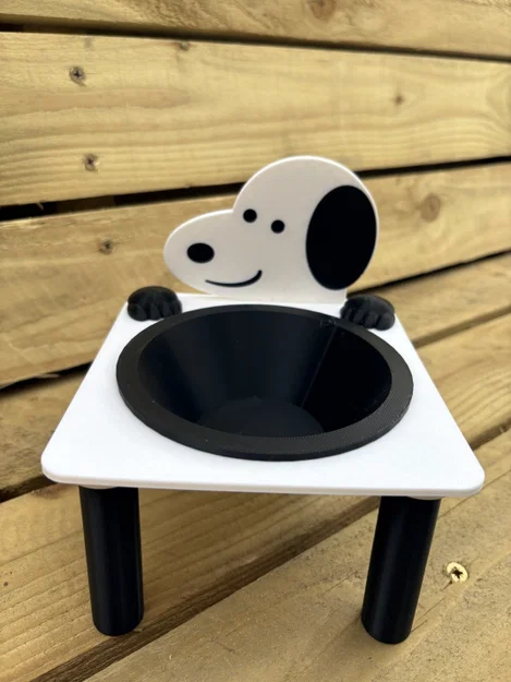 Snoopy - Bát ăn cho chó / mèo - Image 1