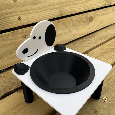 Snoopy - Bát ăn cho chó / mèo