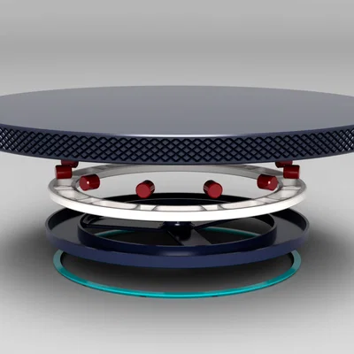 Bàn xoay hỗ trợ quét mẫu 3D (Rotary turntable)
