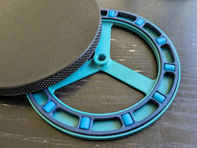 Bàn xoay hỗ trợ quét mẫu 3D (Rotary turntable) - Image 7