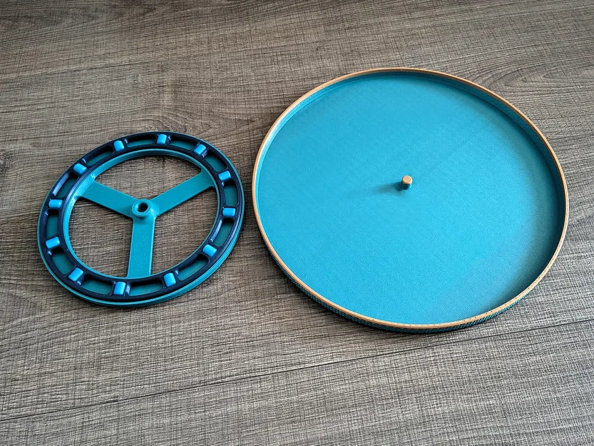 Bàn xoay hỗ trợ quét mẫu 3D (Rotary turntable) - Image 11