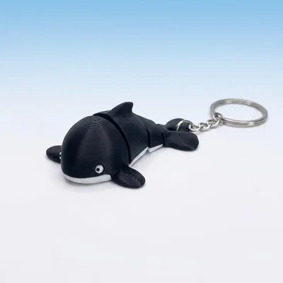 Móc khóa cá voi sát thủ Flexi Orca in 3D cực xinh và linh hoạt