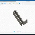 Tay nắm cửa kính 3D cho tủ trưng bày (3.6mm - 4.9mm) - Thumbnail 2