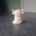 Bò Highland Cười Tươi Đáng Yêu (Giggling Love Highland Cow) - Thumbnail 2