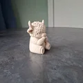 Bò Highland Cười Tươi Đáng Yêu (Giggling Love Highland Cow) - Thumbnail 3