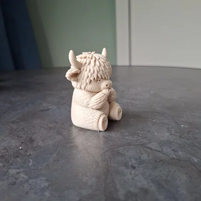 Bò Highland Cười Tươi Đáng Yêu (Giggling Love Highland Cow)
