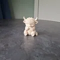 Bò Highland Cười Tươi Đáng Yêu (Giggling Love Highland Cow) - Thumbnail 4