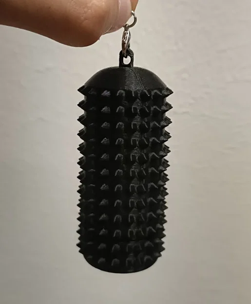Móc khóa Fidget gai có ngăn chứa bí mật - Đồ chơi giảm stress 3D - Image 2