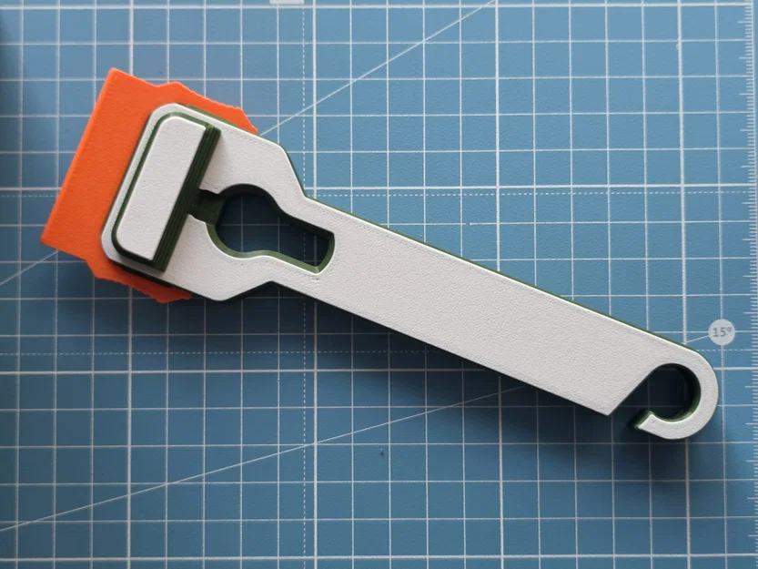 Dụng cụ cạo bàn in Heavy-Duty có nắp bảo vệ - Image 2