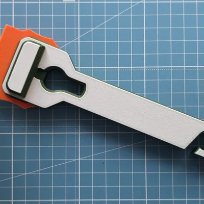 Dụng cụ cạo bàn in Heavy-Duty có nắp bảo vệ