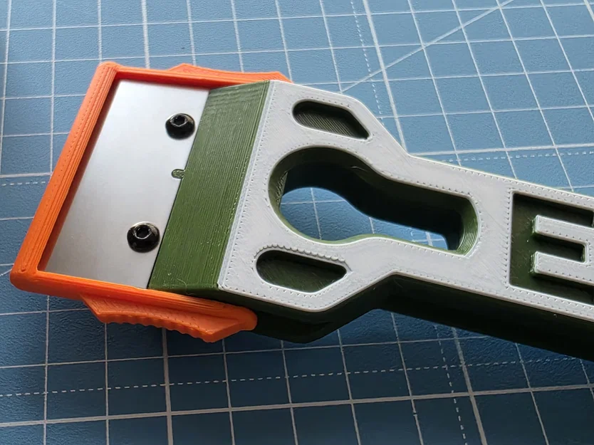 Dụng cụ cạo bàn in Heavy-Duty có nắp bảo vệ - Image 4