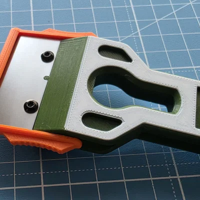 Dụng cụ cạo bàn in Heavy-Duty có nắp bảo vệ