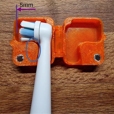 Nắp bảo vệ đầu bàn chải Oral-B có nam châm - Phiên bản cải tiến rộng rãi