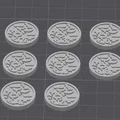 Bộ Token Infinity The Game Markers (Trọn bộ dấu hiệu chiến thuật) - Thumbnail 2