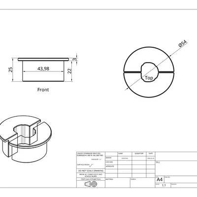 Gá đỡ mỏ hàn Fnirsi HS-02 cho chân đế khoan 44mm