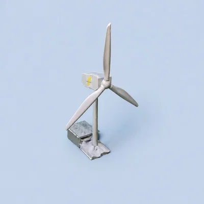 Mô hình tháp điện gió (AEROGENERADOR) hoạt động thực tế