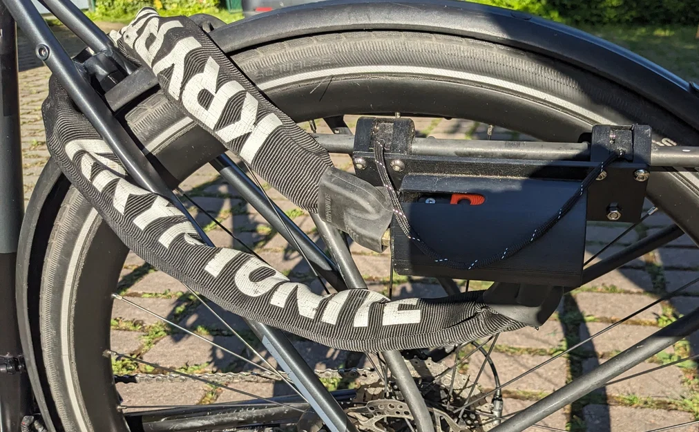 Giá treo khóa xe đạp Kryptonite Evolution 4 1090 cho túi Pannier - Image 1