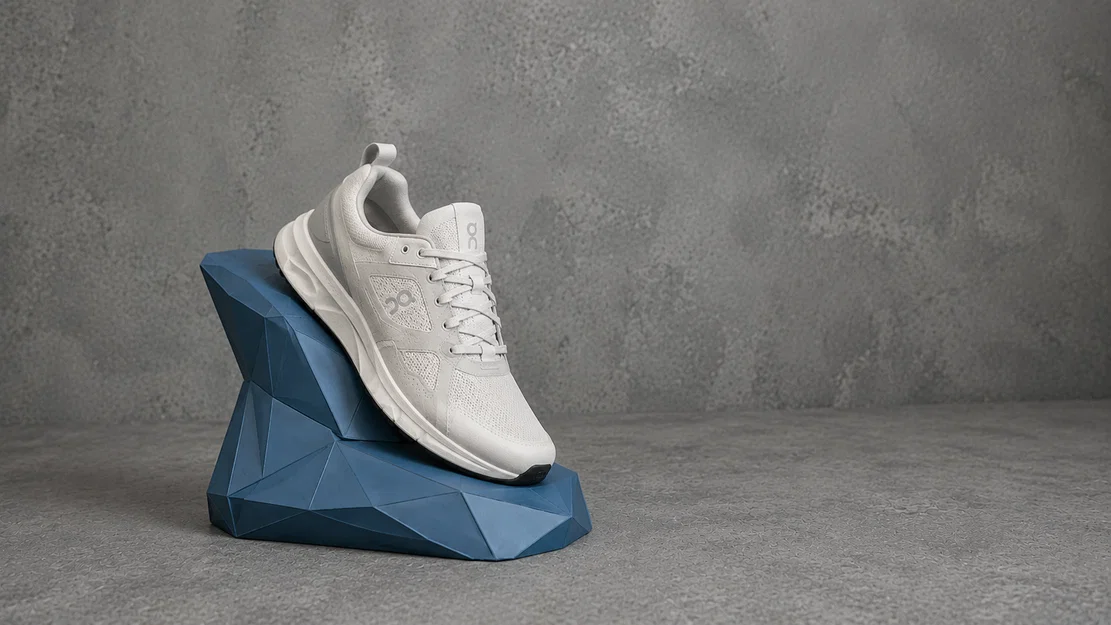 Kệ Trưng Bày Giày Low Poly – Giá Đỡ Sneaker Hiện Đại - Image 1