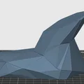 Kệ Trưng Bày Giày Low Poly – Giá Đỡ Sneaker Hiện Đại - Thumbnail 3