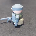 Mô hình chú lính Ý mập mạp thời Thế chiến I (WWI) - Thumbnail 2