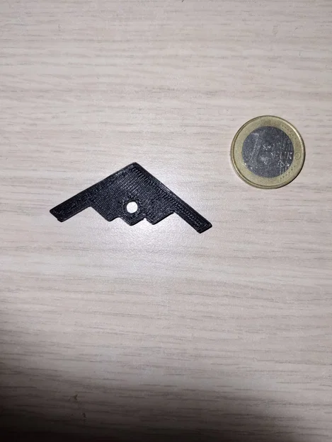 Móc khóa mô hình máy bay ném bom tàng hình B-2 Spirit - Image 3