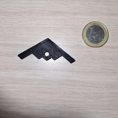 Móc khóa mô hình máy bay ném bom tàng hình B-2 Spirit