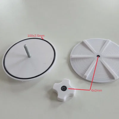 Bộ bảo vệ nhãn đĩa than khi vệ sinh (Vinyl Label Protector)