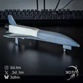 Mô hình tàu vũ trụ X-34 (X-34 Spaceplane) - Thumbnail 1
