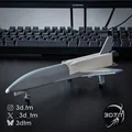 Mô hình tàu vũ trụ X-34 (X-34 Spaceplane) - Thumbnail 2