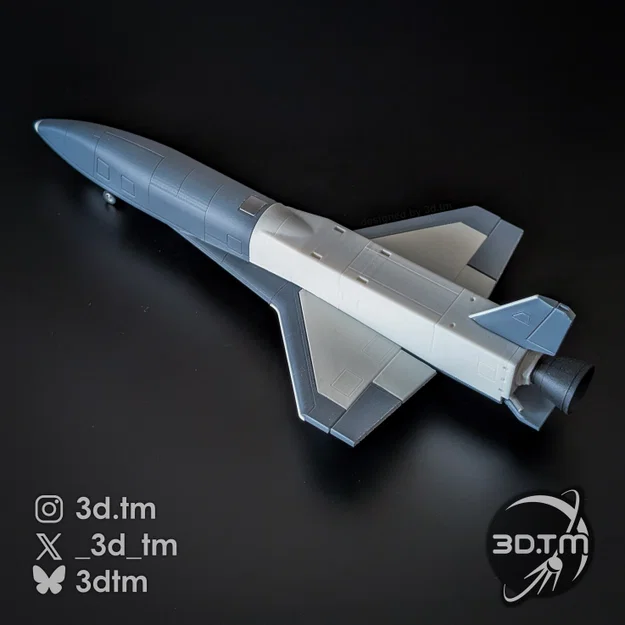Mô hình tàu vũ trụ X-34 (X-34 Spaceplane) - Image 3