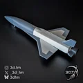 Mô hình tàu vũ trụ X-34 (X-34 Spaceplane) - Thumbnail 3