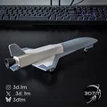 Mô hình tàu vũ trụ X-34 (X-34 Spaceplane) - Thumbnail 4