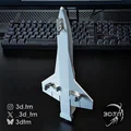 Mô hình tàu vũ trụ X-34 (X-34 Spaceplane) - Thumbnail 5
