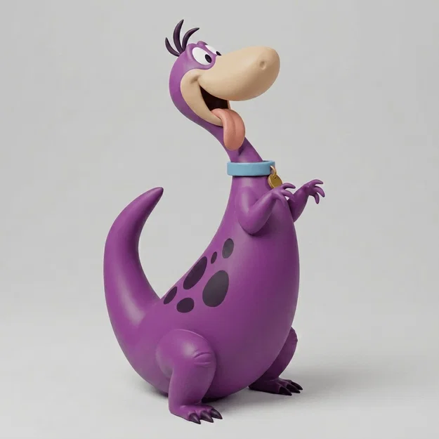 Mô hình 3D khủng long Dino từ The Flintstones đáng yêu - Image 1