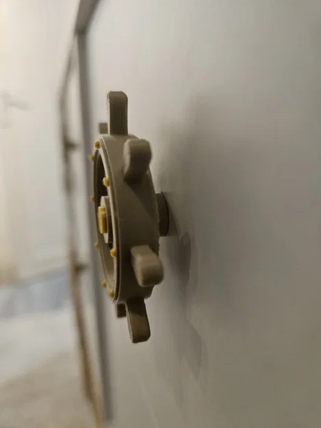 Núm vặn ngăn kéo IKEA Kallax hình bánh lái (Phong cách hàng hải) - Image 5