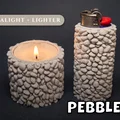 Đèn trà Pebblestones - Thumbnail 1