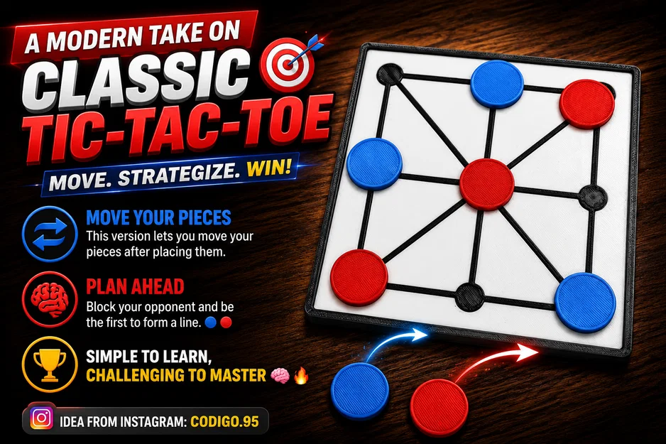 Bộ trò chơi cờ ca-rô (Tic Tac Toe) - Image 1