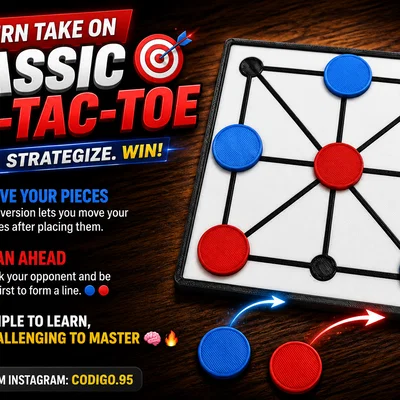 Bộ trò chơi cờ ca-rô (Tic Tac Toe)