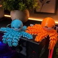 Bạch Tuộc Bông Flexi - Đồ chơi khớp nối, Móc khóa và Nam châm - Thumbnail 6