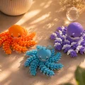 Bạch Tuộc Bông Flexi - Đồ chơi khớp nối, Móc khóa và Nam châm - Thumbnail 9