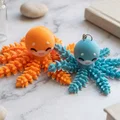 Bạch Tuộc Bông Flexi - Đồ chơi khớp nối, Móc khóa và Nam châm - Thumbnail 10